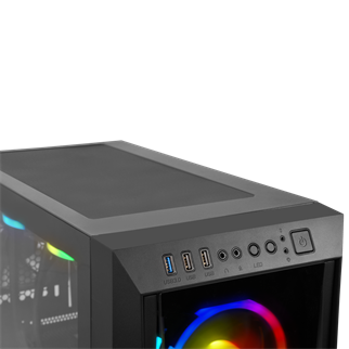 LEOPARD-RXC, Intel i5-14400F, 16Gb DDR4 Ram, 500Gb NVMe SSD, 8Gb GDDR6 RX 5500 Ekran Kartı, 1600W Kasa, OEM PAKET