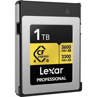 LEXAR 1TB PROFESSIONAL GOLD LCXEXP4001T- RNENG CFEXPRESS 4.0 TYPE-B KART