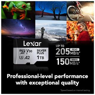 LEXAR 1TB SILVER PLUS LMSSIPL001T-BNANG MICRO-SD HAFIZA KARTI