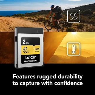 LEXAR 2TB PROFESSIONAL GOLD LCXEXPR002T-RNENG CFEXPRESS 4.0 TYPE-B KART
