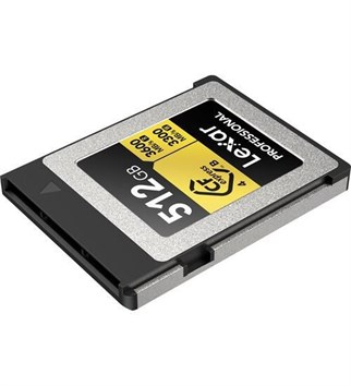 LEXAR 512GB Professional CFexpress Type B Gold Series Hafıza Kartı / LCXEXP4512G-RNENG