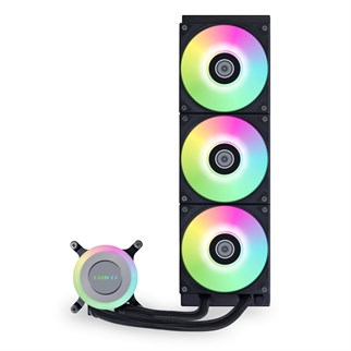 LIAN LI GALAHAD II LITE 360MM LGA1700/1851P/AM5 SOKET SİYAH İŞLEMCİ SIVI SOĞUTUCU G89.GA2L36RB.00