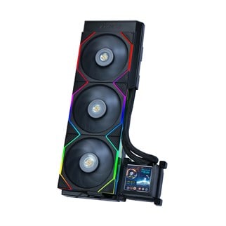 LIAN LI HYDRO-SHIFT LCD PERFORMANCE 360MM LGA1700/1851P/AM5 SOKET SİYAH İŞLEMCİ SIVI SOĞUTUCU G89.GHSLCD36SB.00