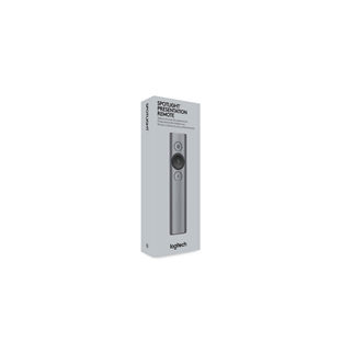 LOGITECH 910-004861, Spotlight Wireless Presenter, Sunum Cihazı (Gri)