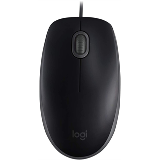 LOGITECH 910-005508, B110 Siyah, USB Kablolu, 1000dpi, Optik, 3 Tuşlu, Mouse