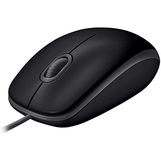 LOGITECH 910-005508, B110 Siyah, USB Kablolu, 1000dpi, Optik, 3 Tuşlu, Mouse