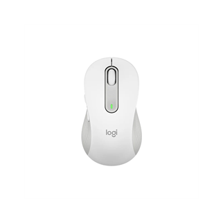 LOGITECH 910-006238, M650L Signature, Beyaz, Sağ El, USB Nano 2,4G Kablosuz,4000dpi, Optik, 5 Tuşlu, 24ay Pil Ömrü, Sessiz Mouse