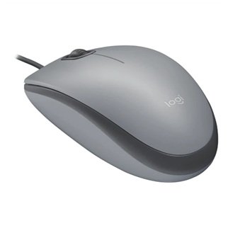 LOGITECH 910-006760, M110 Gri, USB Kablolu, 1000dpi, Optik, 3 Tuşlu, Sessiz Mouse