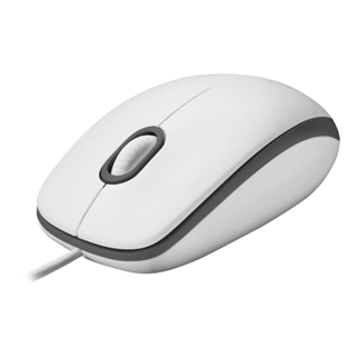 LOGITECH 910-006764, M100 Beyaz, USB Kablolu, 1000dpi, Optik, 3 Tuşlu, Mouse