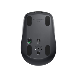 LOGITECH 910-006929, MX Anywhere 3S, Siyah, Bluetooth, 8000dpi, Lazer, 6 Tuşlu, USB-C den şarj edilebilir, Mouse