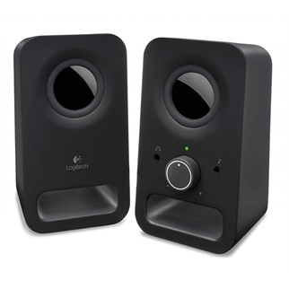 LOGITECH 980-000814, Z150, 6W, 1+1, Kulaklık Jaklı, Kompakt, Stereo, Speaker (Siyah)