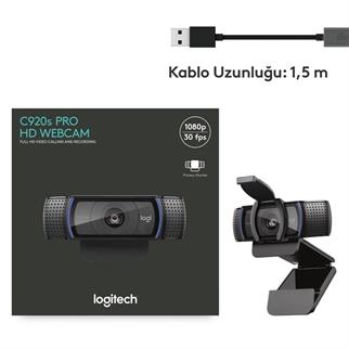 LOGITECH C920S PRO Full HD Webcam 960-001252
