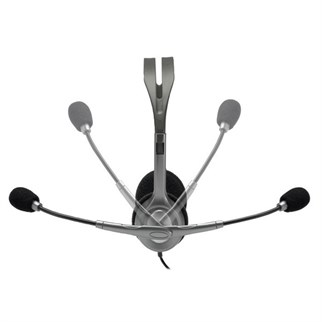 LOGITECH H111 Stereo 3.5mm Jack Gri Mikrofonlu Kulaklık 981-000593