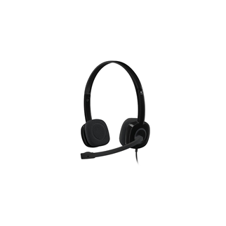 LOGITECH H151, 981-000589, 3,5mm Jac, Çağrı Merkezi, Ofis, Toplantı, Konuşmacı Tipi, Microfonlu Kulaklık