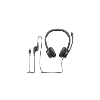 LOGITECH H390, 981-000406, USB, Çağrı Merkezi, Ofis, Toplantı, Konuşmacı Tipi, Microfonlu Kulaklık
