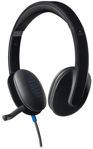 LOGITECH H540 981-000480 USB Dijital Stereo Gürültü Engelleme Mikrofona Sahip Kulaklık