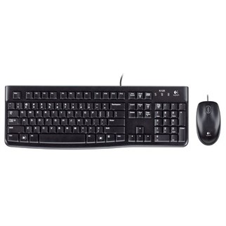 LOGITECH MK120 Kablolu USB Q Trk Siyah Klavye - Mouse Set (920-002560)