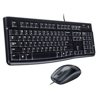 LOGITECH MK120 Kablolu USB Q Trk Siyah Klavye - Mouse Set (920-002560)