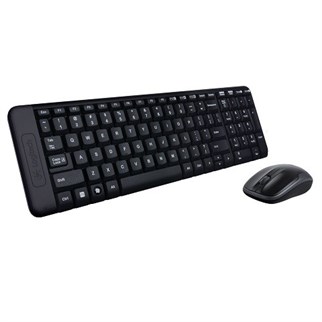 LOGITECH MK220 Kablosuz Q Trk Siyah Klavye - Mouse Set (920-003163)