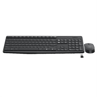 LOGITECH MK235 Kablosuz Q Trk Siyah Klavye - Mouse Set  (920-007925)