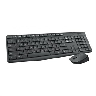 LOGITECH MK235 Kablosuz Q Trk Siyah Klavye - Mouse Set  (920-007925)