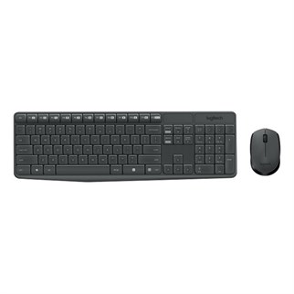 LOGITECH MK235 Kablosuz Q Trk Siyah Klavye - Mouse Set  (920-007925)