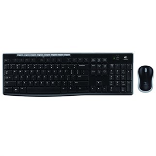 LOGITECH MK270 Kablosuz Q Trk Siyah Klavye - Mouse Set (920-004525)