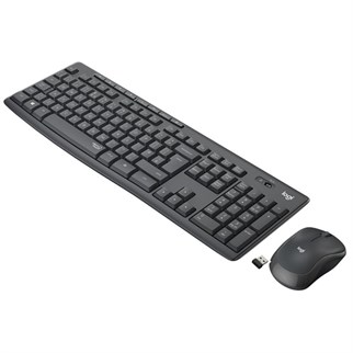 LOGITECH MK295 Kablosuz Q Trk Siyah Klavye - Mouse Set (920-009804)