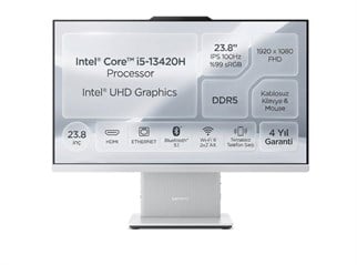 Lenovo Ideacentre 24IRH9 F0HN0054TR I5-13420H 16GB 512GB SSD 23.8