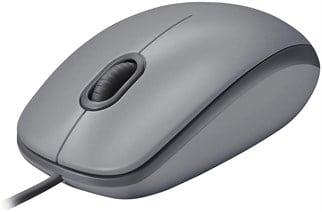 M110 Silent Kablolu Optik Mouse Mid Gray - 910-006760