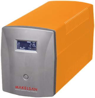 MAKELSAN 1200VA Lion Line Line Interactive Ups 1/1 (2X7AH)