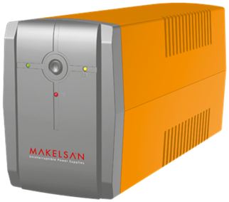 MAKELSAN 850VA Lion Plus Line Interactive Ups 1/1 (1X9AH)