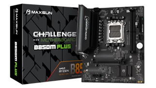 MAXUN CHALLENGER B850M-M PLUS WIFI DDR5 HDMI-DP PCIE 5.0 AM5 mATX