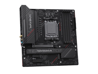 MAXUN TERMINATOR B850M DARK WIFI6 DDR5 HDMI-DP TYPEC PCIE 5.0 AM5 mATX