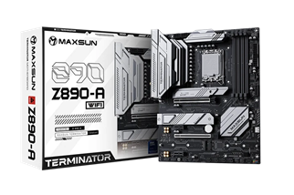 MAXUN TERMINATOR Z890A WIFI6 DDR5 HDMI-DP PCIE 5.0 1851p ATX