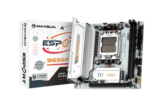 MAXUN eSport B650ITX WIFI ICE DDR5 HDMI-DP PCIE 4.0 AM5 mITX