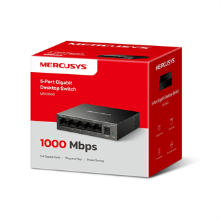 MERCUSY 5port Gigabit Yönetilemez Switch MS105GS