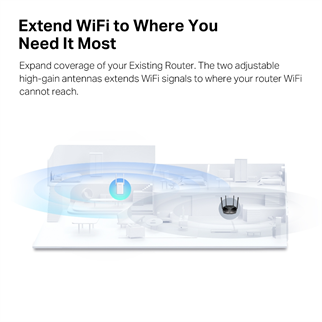 MERCUSYS ME70X WIFI6 AX1800 Menzil Genişletici Priz Tip