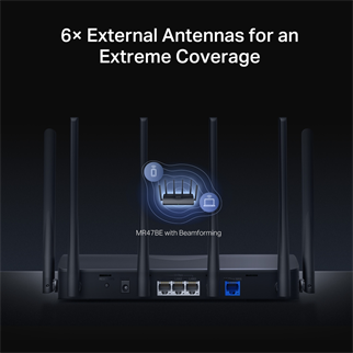 MERCUSYS MR47BE WIFI7 BE9300 Üç Bant Router