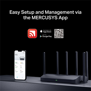 MERCUSYS MR47BE WIFI7 BE9300 Üç Bant Router
