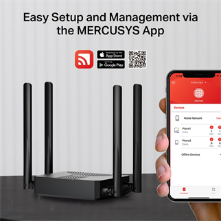 MERCUSYS MR62X WIFI6 AX1500 Dual Band Router