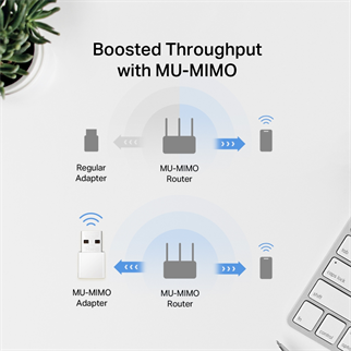 MERCYSY MA30N NANO WIFI5 AC1300 Usb Kablosuz Ağ Adaptörü