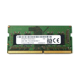 MICRON MTA8ATF1G64HZ-3G2J1, 8Gb, 3200Mhz, DDR4, Sodimm Notebook RAM, 1,2V, CL22