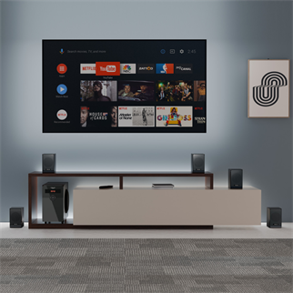 MIKADO MD-582BT, 110W, 5+1, Masaüstü, USB/SD/FM/Bluetooth, Siyah Kasa, Ev Sinema Sistemi