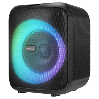 MIKADO MD-BT51 BOMBIX, 60W, Taşınabilir, BT/USB/TF/TWS, RGB Aydınlatma, Dahil Batarya, Toplantı, Parti, Açık Hava Speaker. Kablolu Mikrofon Hediyeli