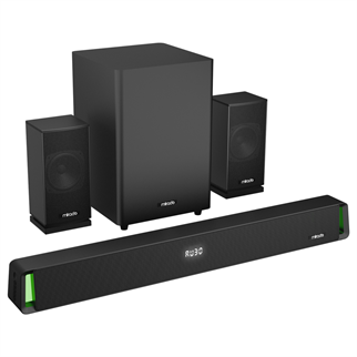 MIKADO MD-SBT35, 160W, 5+1, Masaüstü, BT/AUX/USB/HDMI/OPTICAL, Soundbar, Siyah Kasa, Ev Sinema Sistemi