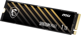 MSI 1TB SPATIUM M461 5000-3200MB/s M2 NVME GEN4 Disk