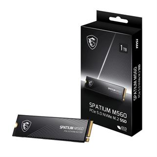 MSI 2TB SPATIUM M560 10300/8700 MB/s NVME PCIE GEN5
