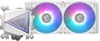 MSI 240mm MAG CORELIQUID I240 WHITE ARGB AM5-1851p Sıvı Soğutmalı İşlemci Fanı Beyaz