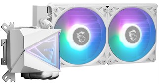 MSI 240mm MAG CORELIQUID I240 WHITE ARGB AM5-1851p Sıvı Soğutmalı İşlemci Fanı Beyaz